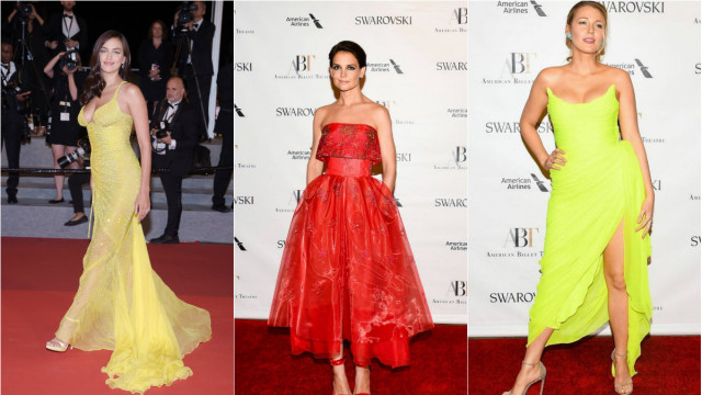 Ірина Шейк, Кеті Холмс і Блейк Лайвлі