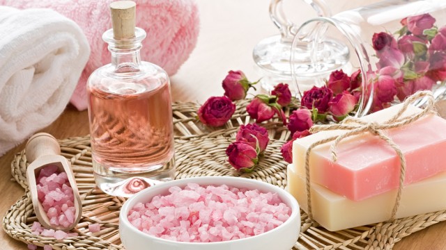 Масло и соль для ванной