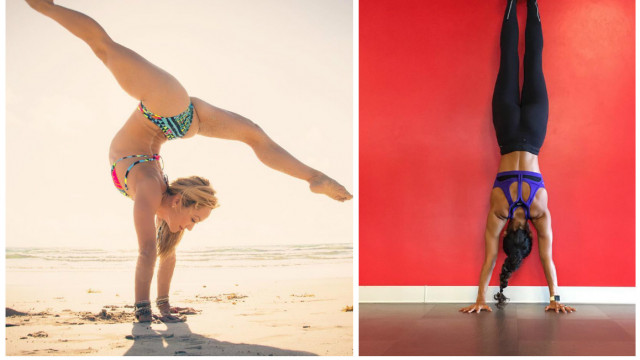 Стійка на голові