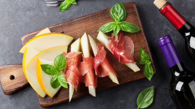 диня і хамон