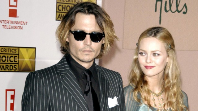 Джонні Депп і Ванесса Параді