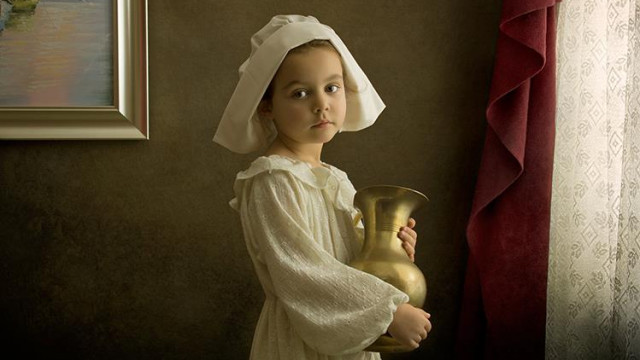 Портрет маленькой девочки