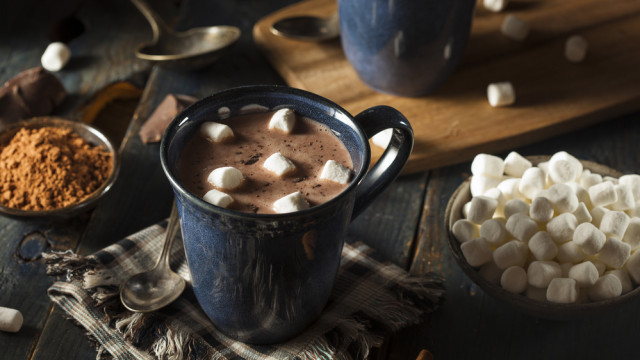 гарячий шоколад