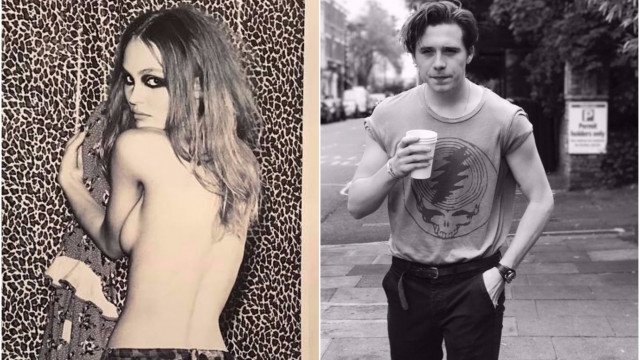 Лілі-Роуз Депп і Бруклін Бекхем