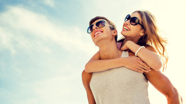 пара счастлива