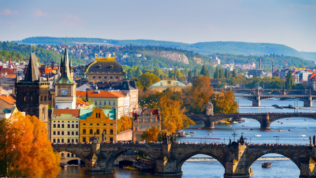 Прага осенью