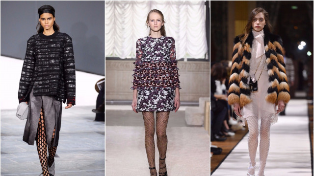 Модные колготки на осень