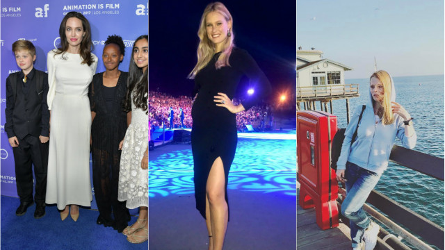 Джолі з доньками, Бар Рафаелі і Фреймут