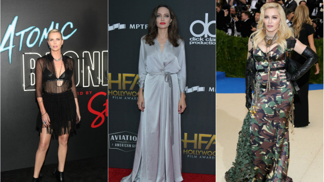 терон, джолі і мадонна