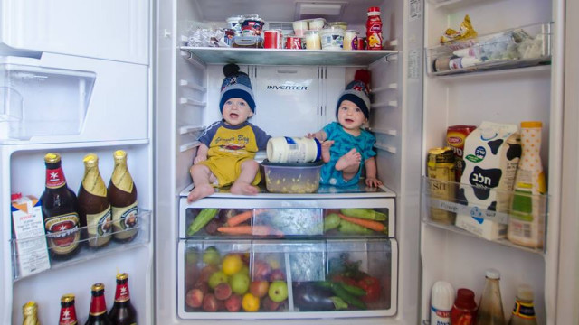 папа с детьми