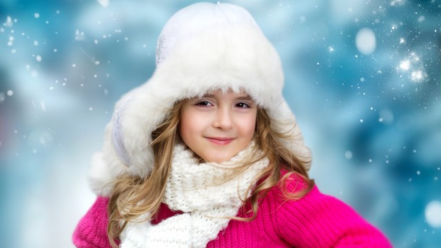 ребенок зимой