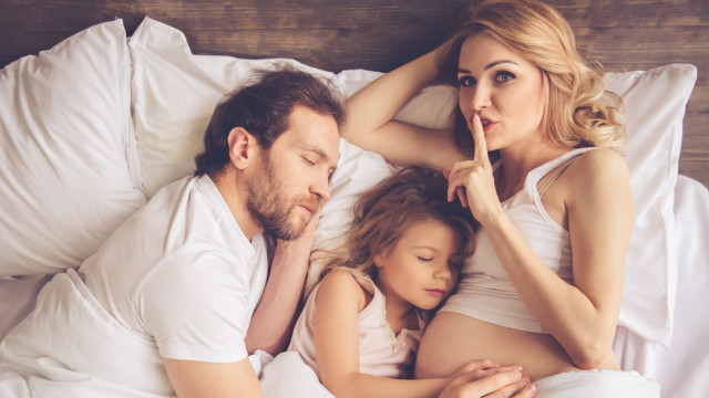 вагітна з сім'єю