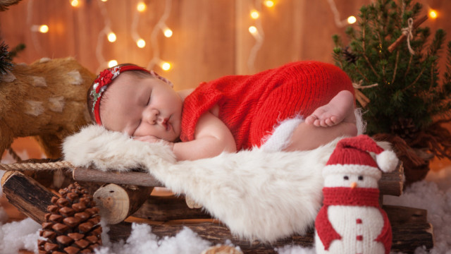 нг фотосессия малыша