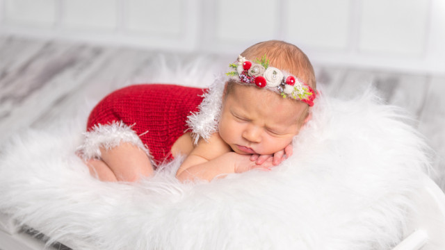 Новорожденный  на новый год