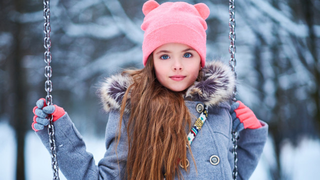 Девочка зима