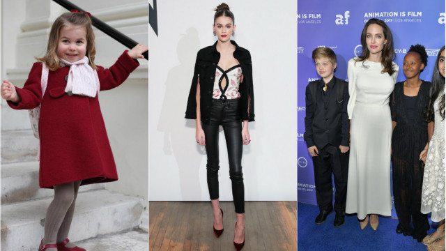 Шарлотта, Гербер і діти Джолі