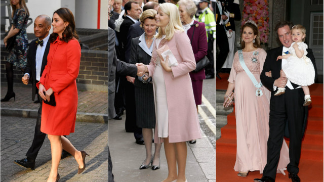 Кейт Міддлтон і інші вагітні принцеси