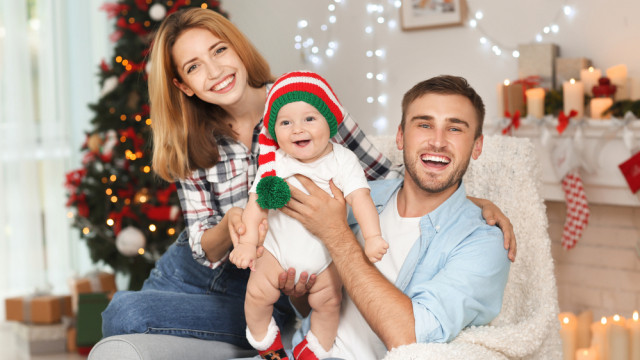 семья рождество