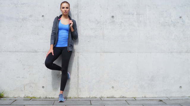 женщина спорт