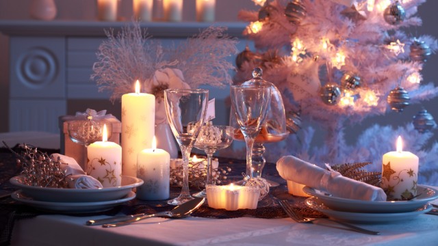 Новогодний декор для стола