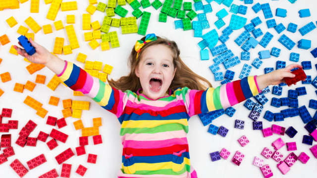 девочка лего