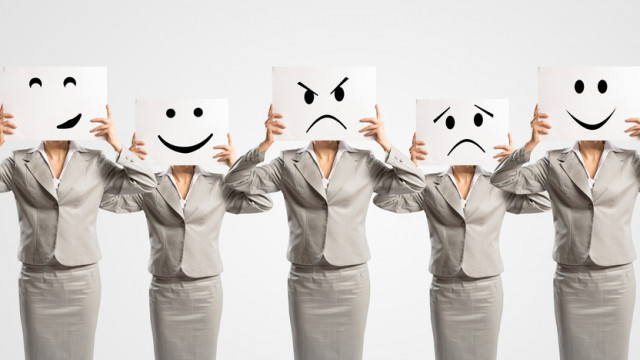 разные эмоции женщина