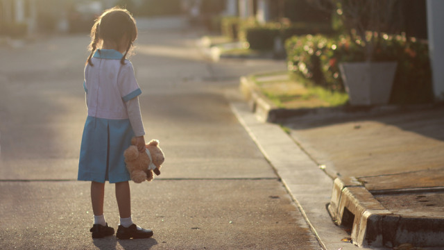 ребенок на улице