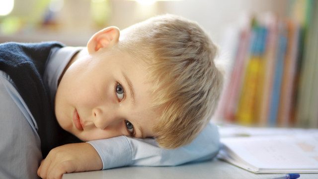 устал ребенок