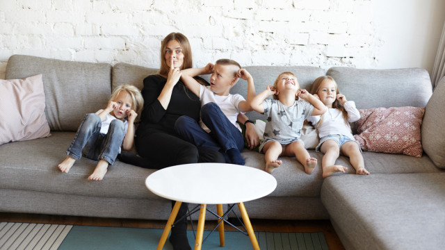 многодетная мама