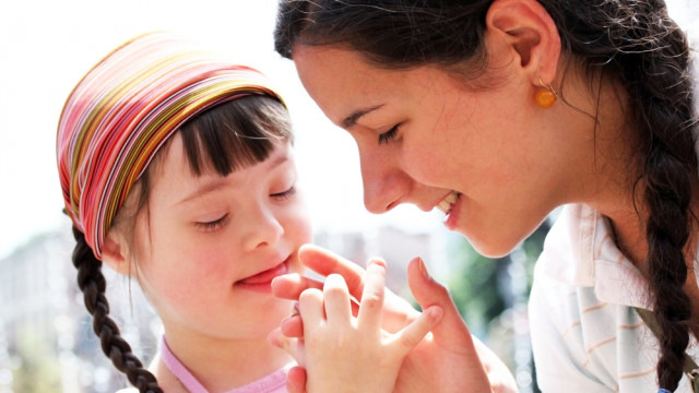 ребенок с синдромом Дауна