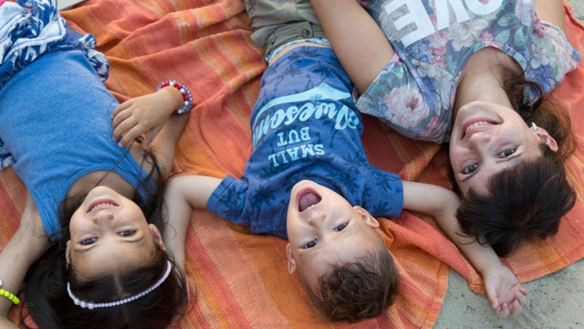 Марина Довбыш и дети