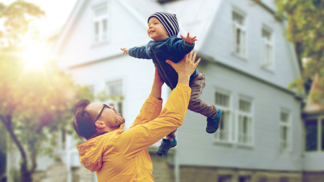 папа с сыном