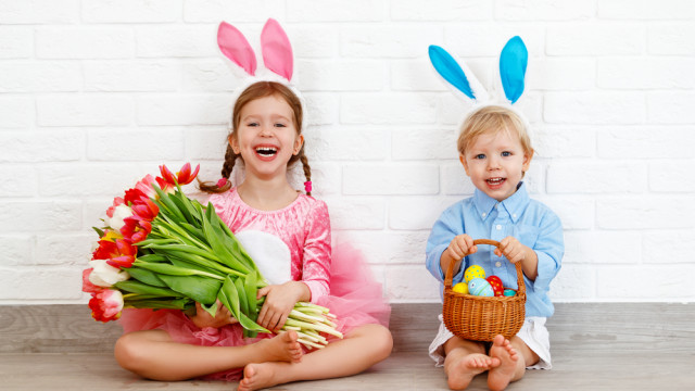 діти на Великдень