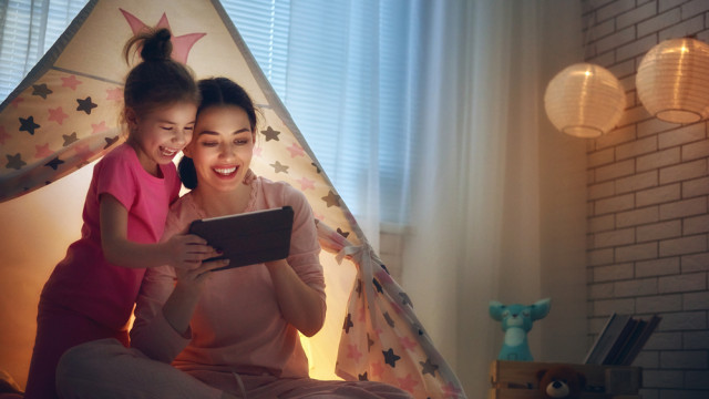 мама дочка шалаш