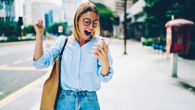 счастливая женщина