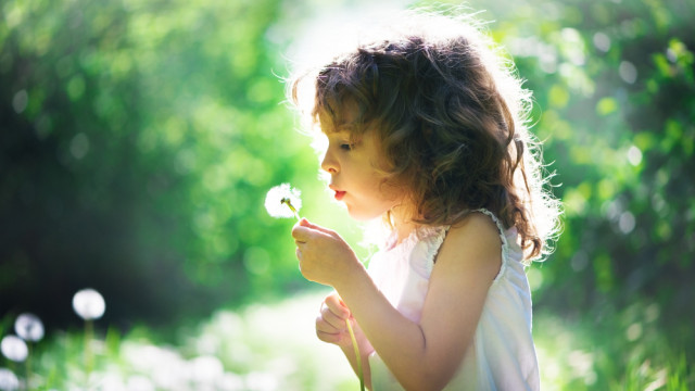 ребенок на природе