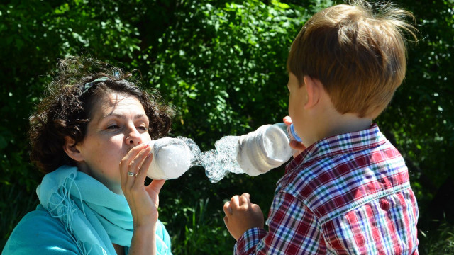 Баранова с сыном