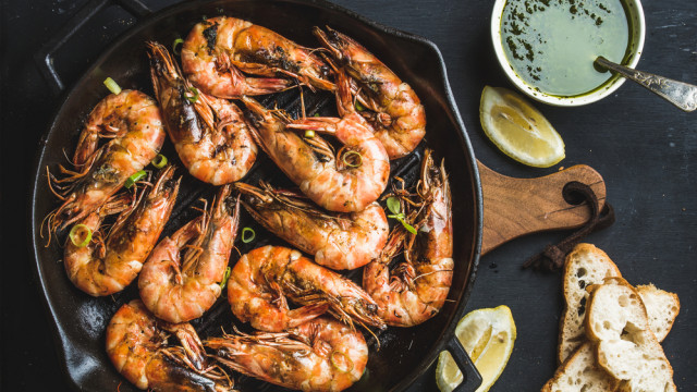 креветки-гриль