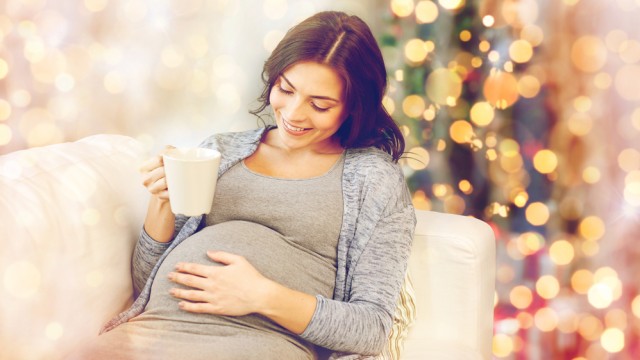 Беременная Новый год