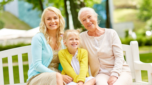 дочка мама бабушка