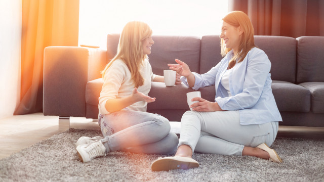 мама с подростком