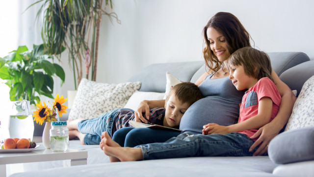 мама с детьми