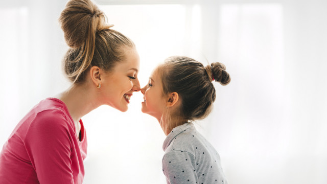 мама и дочка