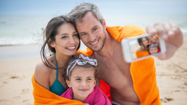 сім'я у відпустці