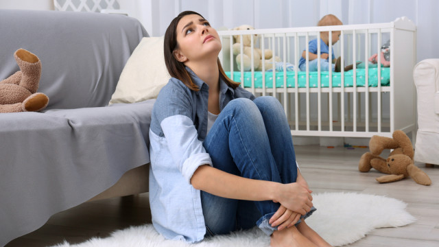 мама устала