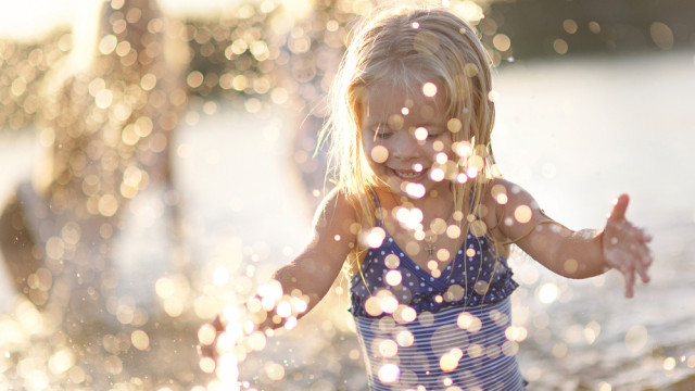 лето девочка