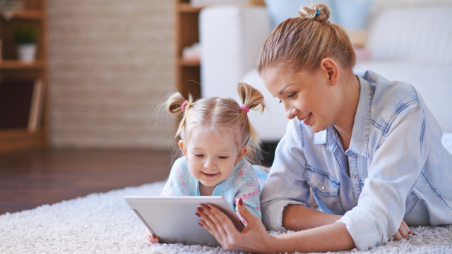 мама с ребенком