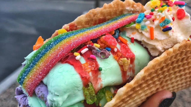 необычное мороженое