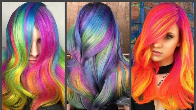 Цветные волосы