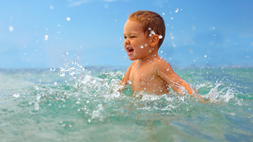 Польза морской воды для ребенка